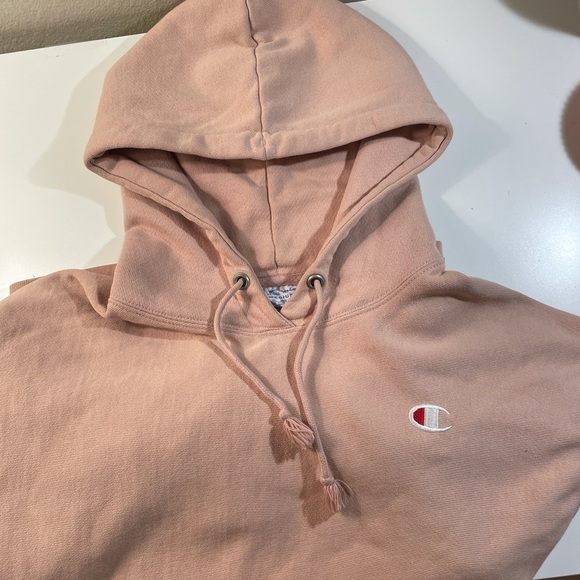 Blush Pink Champion Hoodie 